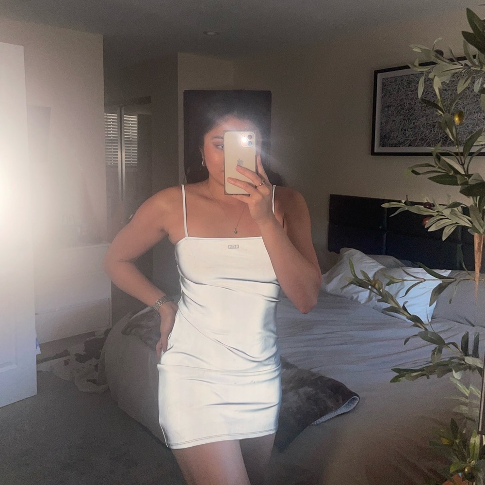 Kith reflective mini dress